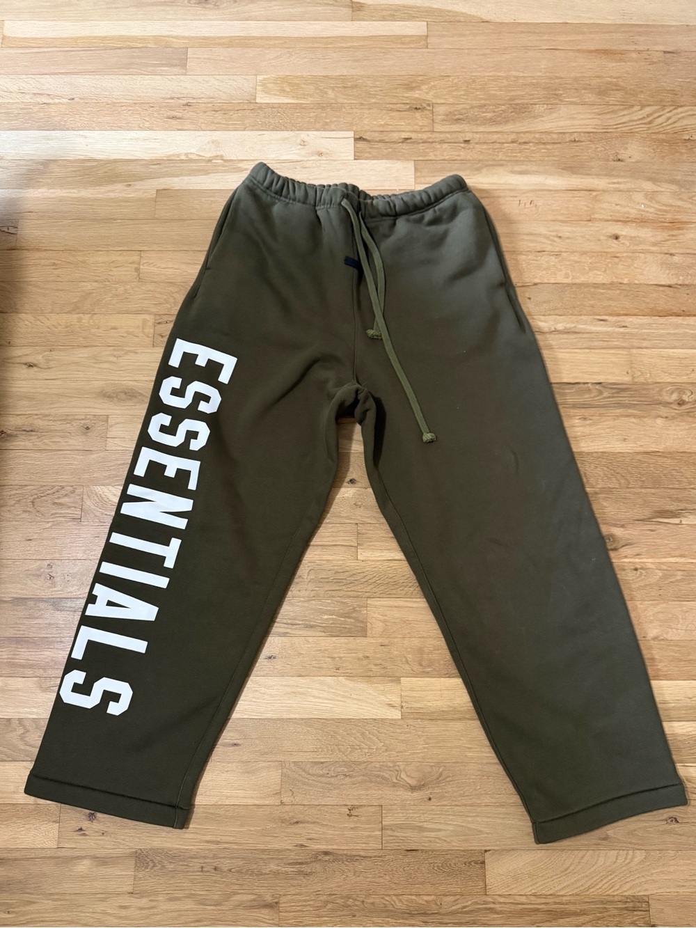 Men's Olive Green Casual Pants